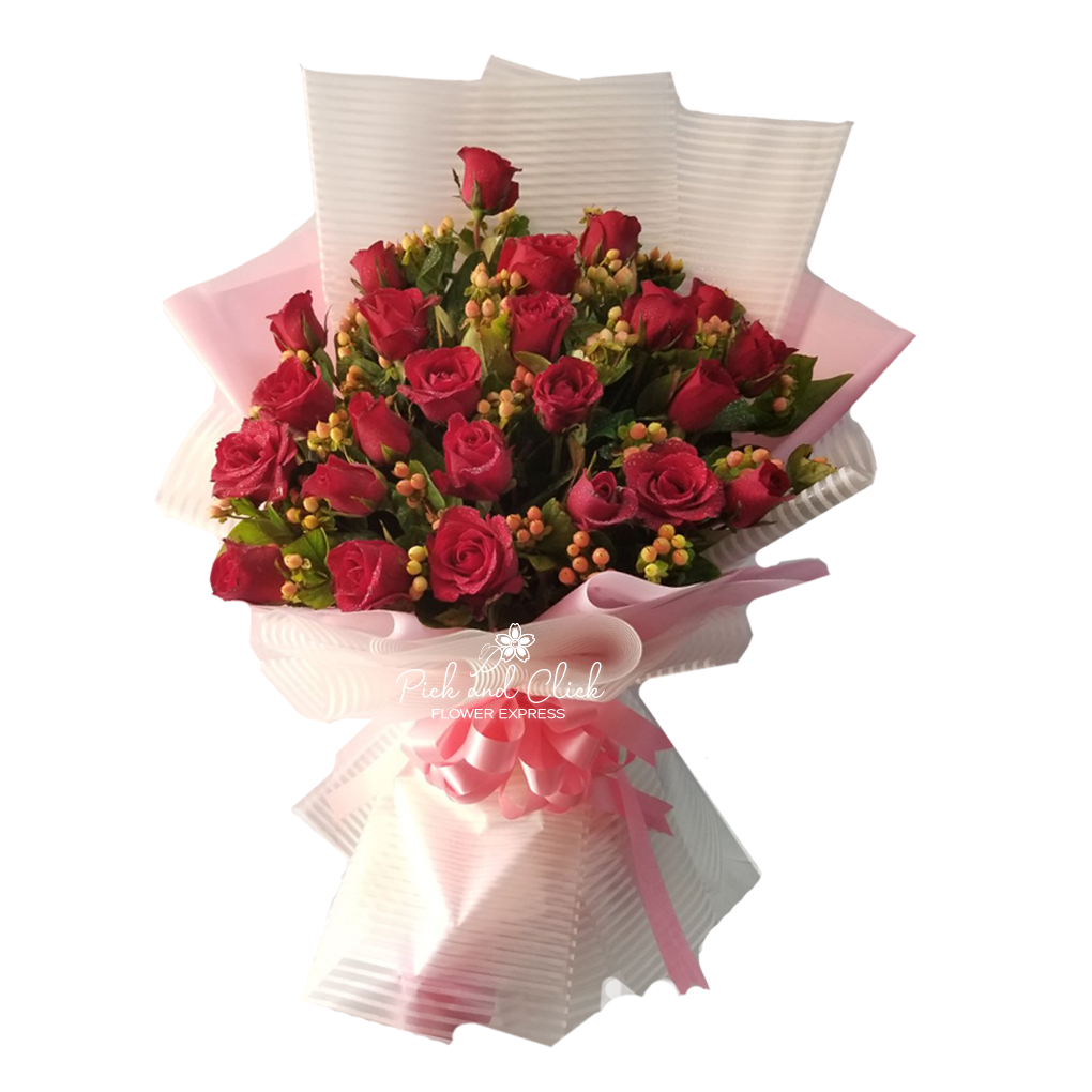 Rose Bouquet - Pink Passion | Best Flower Delivery in Manila