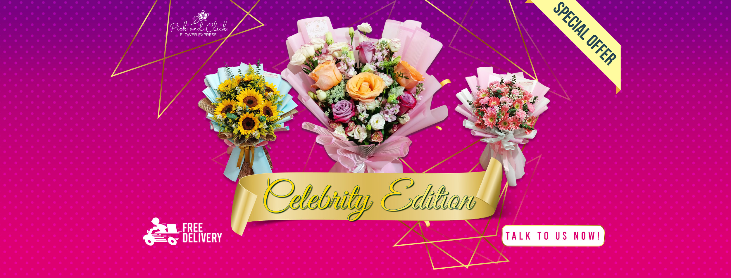 Best Flower Delivery in Metro Manila - Pick and Click Flower Shop